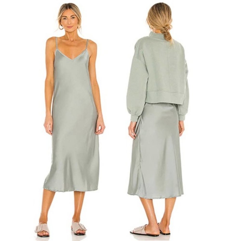 ALLSAINTS Nevarra Splitsaints Sleeveless Dress